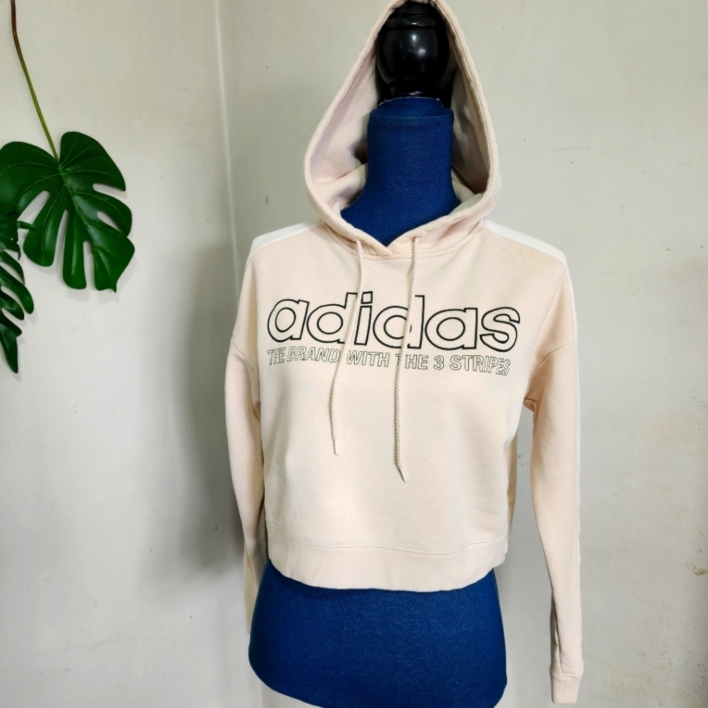 Adidas Crop Cropped Hoodie